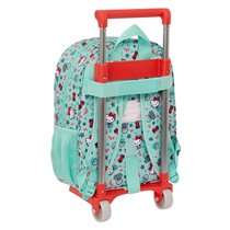 Mochila Mochila Con Carro 705 Hello Kitty "Sea Lovers"26 x 34 x 11 cm.