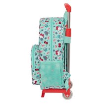 Mochila Mochila Con Carro 705 Hello Kitty "Sea Lovers"26 x 34 x 11 cm.