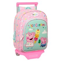 Mochila Mochila Con Carro 705 Peppa Pig "Ice Cream"26 x 34 x 11 cm.