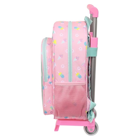 Mochila Mochila Con Carro 705 Peppa Pig "Ice Cream"26 x 34 x 11 cm.