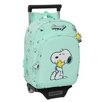 Mochila Mochila Con Carro 705 Snoopy "Groovy"26 x 34 x 11 cm.
