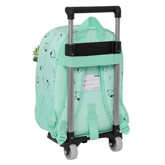 Mochila Mochila Con Carro 705 Snoopy "Groovy"26 x 34 x 11 cm.