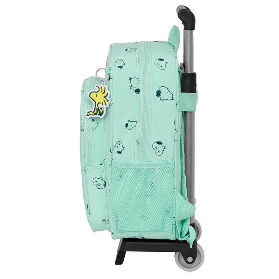 Mochila Mochila Con Carro 705 Snoopy "Groovy"26 x 34 x 11 cm.