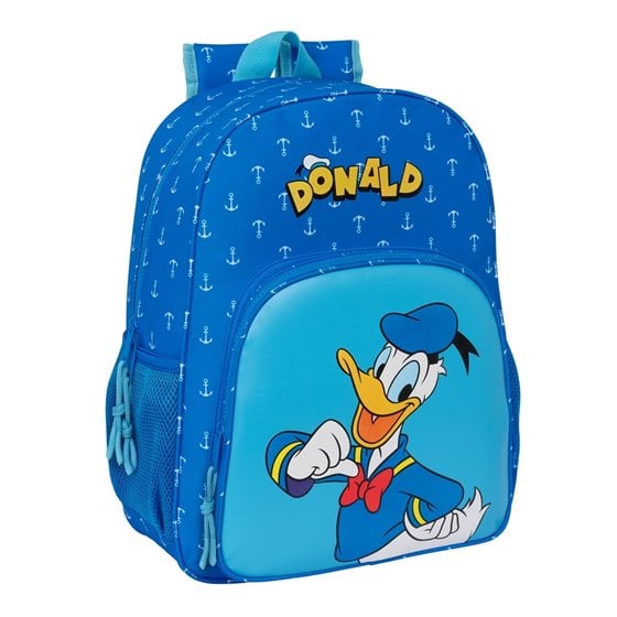 Mochila Adaptable A Carro Donald Infantil33 x 42 x 14 cm.