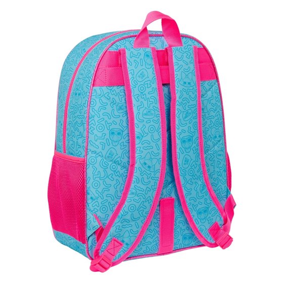 Mochila Adaptable A Carro Lol Surprise! "Divas"33 x 42 x 14 cm.