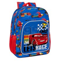Mochila De 33 Cm Adaptable A Carro Cars "Race Ready"33 x 42 x 14 cm.