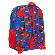 Mochila De 33 Cm Adaptable A Carro Cars "Race Ready"33 x 42 x 14 cm.