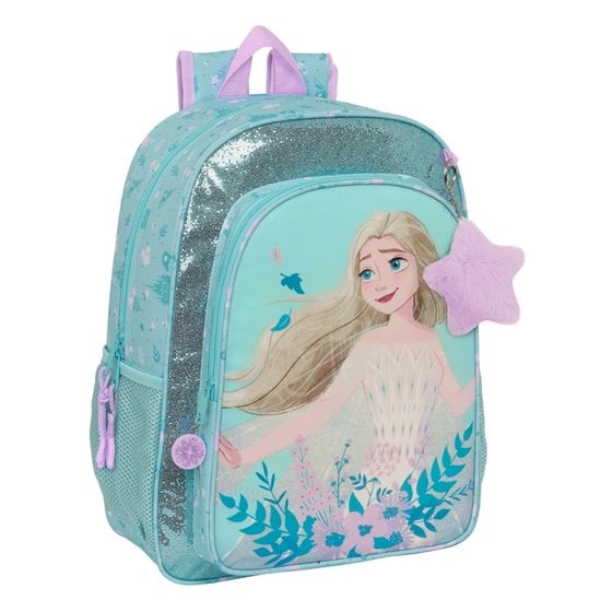Mochila De 33 Cm Adaptable A Carro Frozen Ii "Hello Spring"33 x 42 x 14 cm.