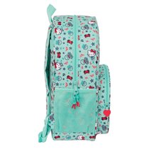 Mochila De 33 Cm Adaptable A Carro Hello Kitty "Sea Lovers"33 x 42 x 14 cm.