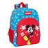 Mochila De 33 Cm Adaptable A Carro Mickey Mouse "Fantastic"33 x 42 x 14 cm.