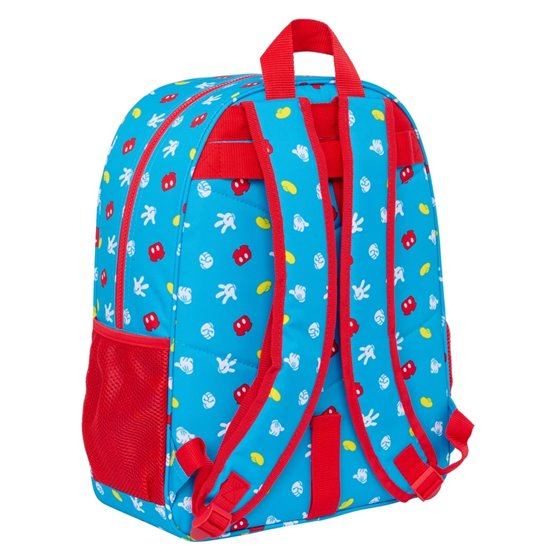 Mochila De 33 Cm Adaptable A Carro Mickey Mouse "Fantastic"33 x 42 x 14 cm.
