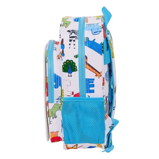 Mochila Infantil Adaptable A Carro Bolsi-Inter Algo De Jaime26 x 34 x 11 cm.
