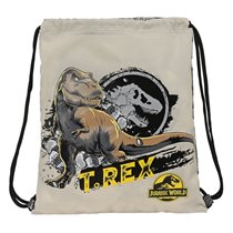 Saco Plano Jurassic World "Warning"35 x 40 cm.