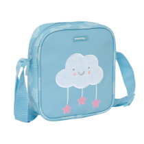Bolsito Bandolera Fácil Limpieza Safta Preescolar "Nube"16 x 18 x 4 cm.
