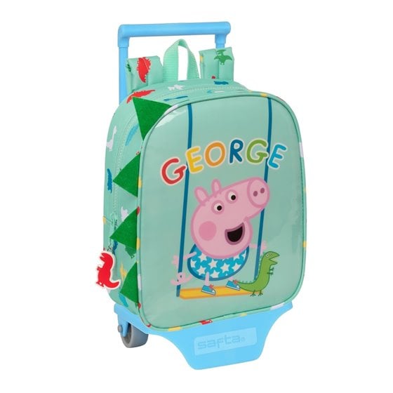 Mochila Con Carro 805 George22 x 27 x 10 cm.