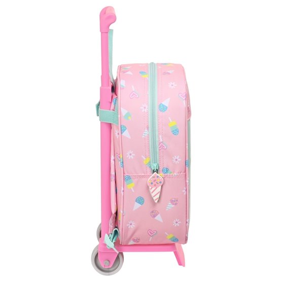Mochila Con Carro 805 Peppa Pig "Ice Cream"22 x 27 x 10 cm.