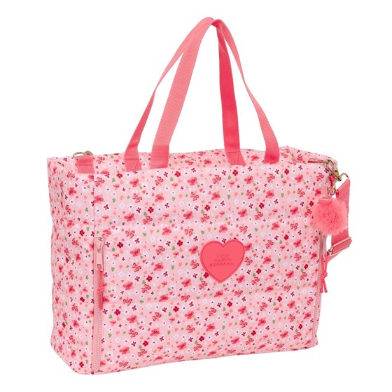 Bolso Con Bolsillo Para Portatil 14,1'' Vmb "In Bloom"40 x 31 x 17 cm.