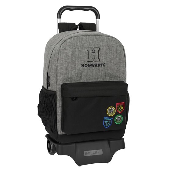 Mochila Con Carro 905 Harry Potter "House Of Champions"30 x 43 x 14 cm.