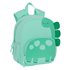 Mochila Neopreno Safta "Dinosaurio"20 x 25 x 9 cm.