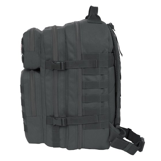 Mochila Militar Portatil 15,6'' Safta Basic "Gris"30 x 48 x 23 cm.