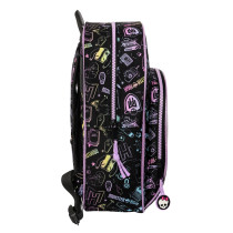 Mochila Infantil Adaptable A Carro Monster High28 x 34 x 10 cm.