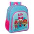 Mochila Junior Adaptable A Carro Lol Surprise! "Divas"32 x 38 x 12 cm.