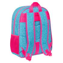 Mochila Junior Adaptable A Carro Lol Surprise! "Divas"32 x 38 x 12 cm.