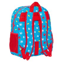 Mochila Junior Adaptable A Carro Mickey Mouse "Fantastic"32 x 38 x 12 cm.