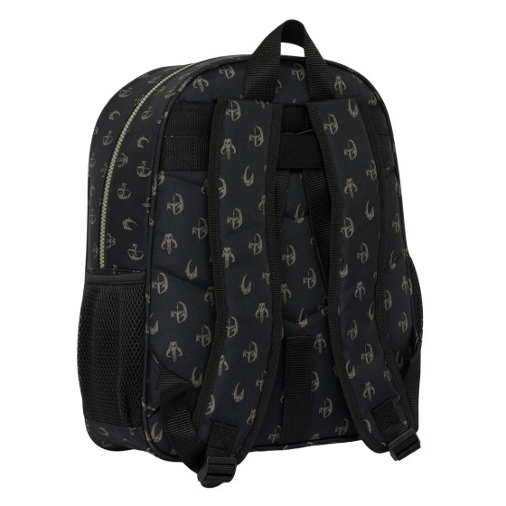 Mochila Junior Adaptable A Carro The Mandalorian "This Is The Way"32 x 38 x 12 cm.