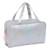 Neceser Rectangular Benetton "Silver"31 x 14 x 19 cm.