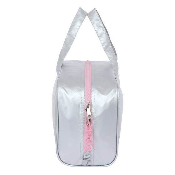 Neceser Rectangular Benetton "Silver"31 x 14 x 19 cm.