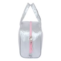 Neceser Rectangular Benetton "Silver"31 x 14 x 19 cm.