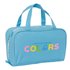 Neceser Rectangular Benetton "Spring"31 x 14 x 19 cm.