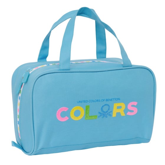 Neceser Rectangular Benetton "Spring"31 x 14 x 19 cm.