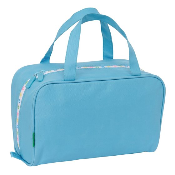 Neceser Rectangular Benetton "Spring"31 x 14 x 19 cm.