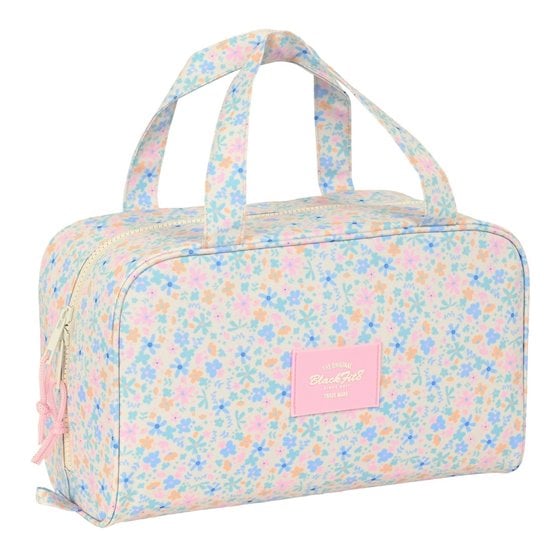 Neceser Rectangular Blackfit8 "Blossom"31 x 14 x 19 cm.