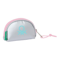 Monedero Xs Benetton "Silver"9,5 x 7 x 3 cm.