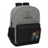 Mochila Adaptable A Carro Harry Potter "House Of Champions"32 x 43 x 14 cm.