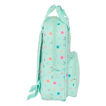Mochila Infantil Con Asas Facil Limpieza Safta Preescolar "Caracol"20 x 28 x 8 cm.