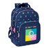 Mochila Doble Adaptable A Carro Benetton "Cool"32 x 42 x 15 cm.