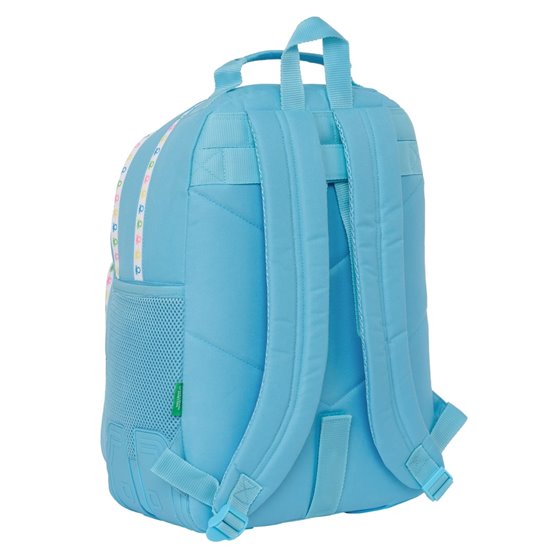Mochila Doble Adaptable A Carro Benetton "Spring"32 x 42 x 15 cm.