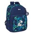 Mochila Doble Adaptable A Carro El Niño "Glassy"32 x 42 x 15 cm.