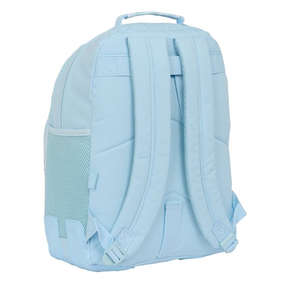 Mochila Doble Adaptable A Carro Glowlab "Cisnes"32 x 42 x 15 cm.