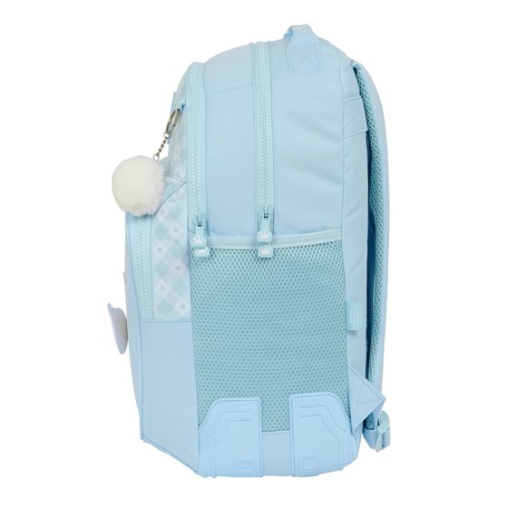Mochila Doble Adaptable A Carro Glowlab "Cisnes"32 x 42 x 15 cm.