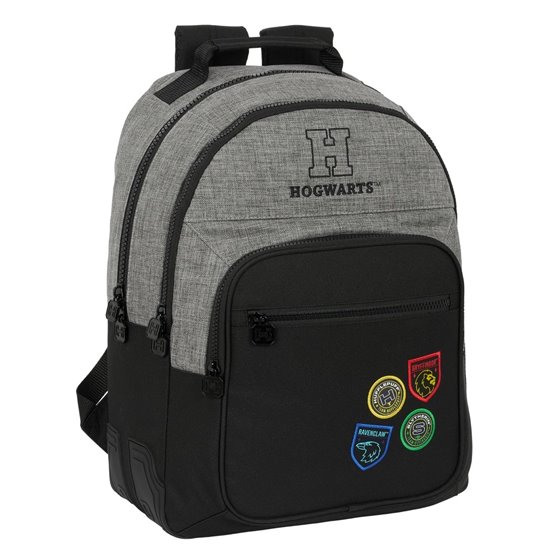 Mochila Doble Adaptable A Carro Harry Potter "House Of Champions"32 x 42 x 15 cm.