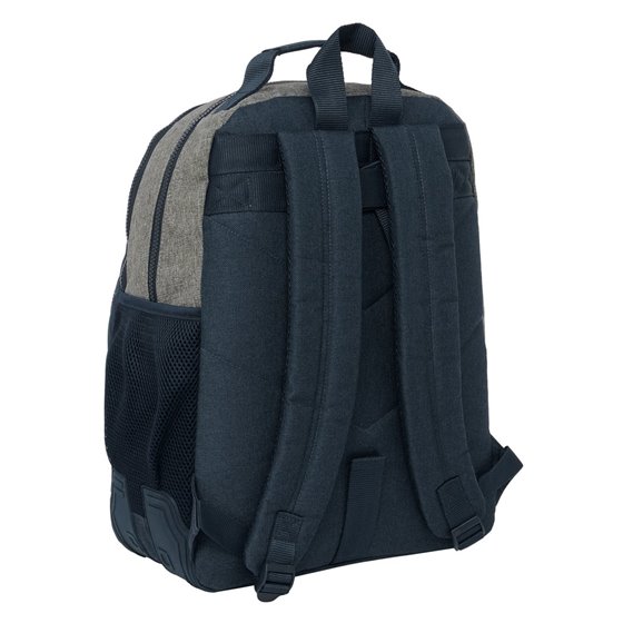 Mochila Doble Adaptable A Carro Kappa "Dark Navy"32 x 42 x 15 cm.