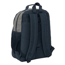 Mochila Doble Adaptable A Carro Kappa "Dark Navy"32 x 42 x 15 cm.