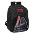 Mochila Doble Adaptable A Carro Star Wars "The Fighter"32 x 42 x 15 cm.
