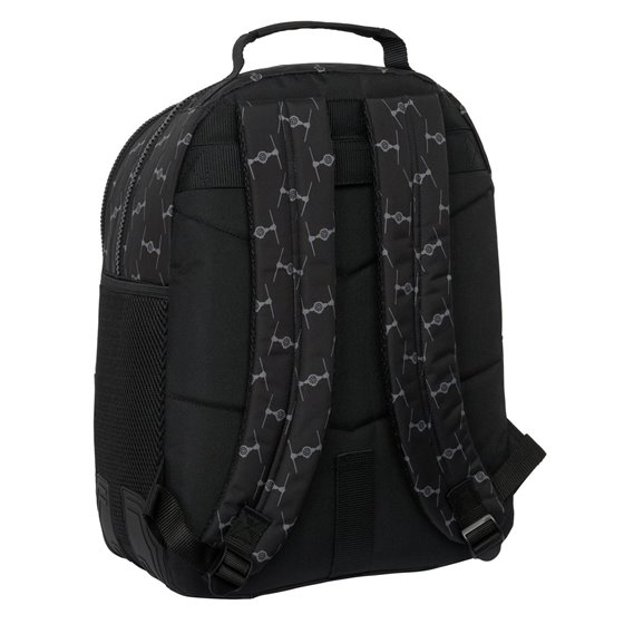 Mochila Doble Adaptable A Carro Star Wars "The Fighter"32 x 42 x 15 cm.