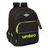 Mochila Doble Adaptable A Carro Umbro "Lima"32 x 42 x 15 cm.